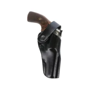 Galco D.A.O Strongside OWB Holster Right Hand Colt Anaconda, S&W N-Frame 8" Leather Black