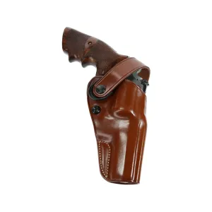 Galco D.A.O Strongside OWB Holster Right Hand Colt Anaconda, S&W N-Frame 8" Leather Tan