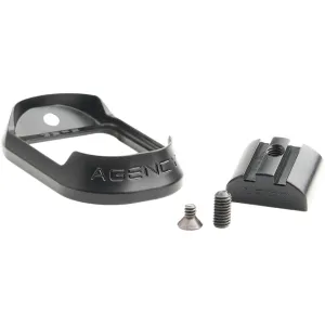 Agency Arms Duty Magwell for Glock 17 Gen 5 with No Back Strap Aluminum Black