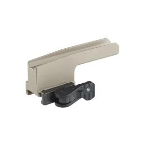 American Defense AD-B3 Modular Scope Base for Full Size Trijicon ACOG, VCOG, RX-30 / Burris AR-332 Picatinny with Cantilever Single Standard Lever Flat Dark Eart