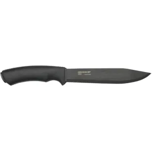 Morakniv Pathfinder Blackblade Fixed Blade Knife 6.77" Clip Point Carbon DLC Coat Blade Polypropylene Handle Black