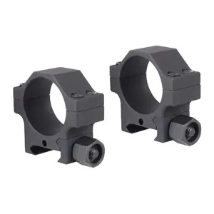 EGW Picatinny 30mm Scope Rings Matte Black Low