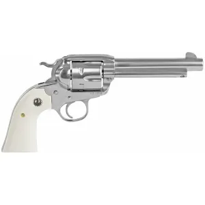 Ruger Bisley Vaquero 45 Colt (Long Colt) Revolver 5.5" Stainless Barrel 6 Round Ivory Grip