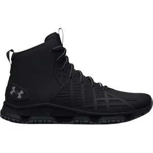 Under Armour Men's Micro G Strikefast Mid Tactical Shoes Synthetic Black/Pitch Gray 10.5 D