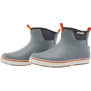 Grundens Deck-Boss Ankle Boots Rubber Monument Gray Men's 13 D