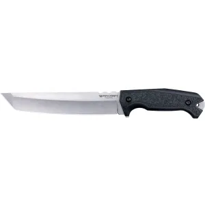 Cold Steel Warcraft Fixed Blade Knife 7.5" Tanto Point 4034 Stonewashed Blade Glass Reinforced Nylon (GRN) Handle Black