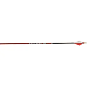 Carbon Express Maxima Red SD 400 Carbon Arrow 2" Blazer Vanes Black 6PK