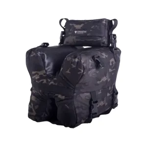 CrossTac X Bag Front and Rear Shooting Rest Bag Set Filled Nylon Coyote Multicam Black