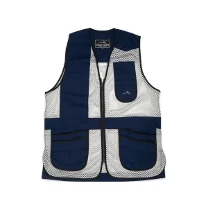 Wild Hare Heatwave Mesh Shooting Vest Right Hand Navy/Silver 3XL