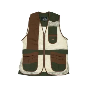 Wild Hare Heatwave Mesh Shooting Vest Right Hand Forest/Brown Large