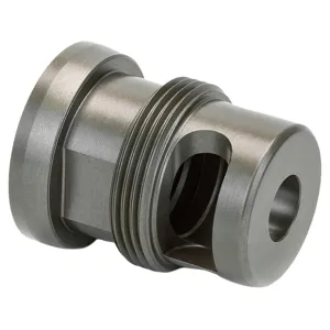 Griffin Armament Taper Mount Minimalist TI Muzzle Brake Suppressor Mount 6.5mm 5/8"-24 Thread Titanium
