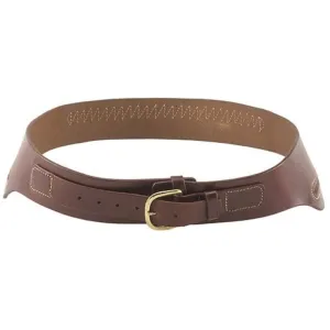 Triple K 111 Conquistador Double Holster Drop-Loop Cartridge Gun Belt 45 Caliber Leather Walnut Oil Large 38" to 43"