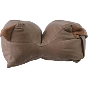 Armageddon Gear Shmedium Mid-Size Game Changer Shooting Rest Bag Waxed Canvas Heavy Fill Tan
