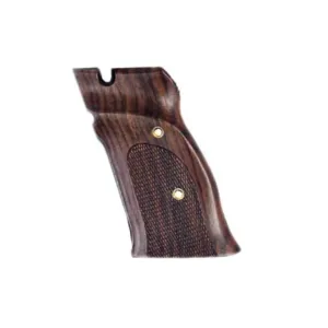 Hogue Fancy Hardwood Grips for S&W 41 Right Hand Thumb Rest Checkered Rosewood