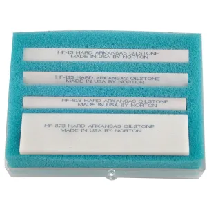 Norton Hard Arkansas Sharpening Stone 4PK Ultra-Fine