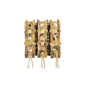High Speed Gear Triple MOLLE Extended Pistol Shingle Magazine Pouch Nylon Multicam
