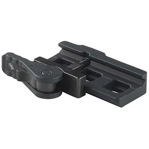 American Defense MLOK Bipod Mount with TAC Quick-Release QD-Style Mount Aluminum Black