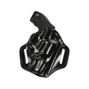 Galco Combat Master OWB Holster Right Hand Colt Python, Ruger GP100, S&W 586, 686 3" Leather Black