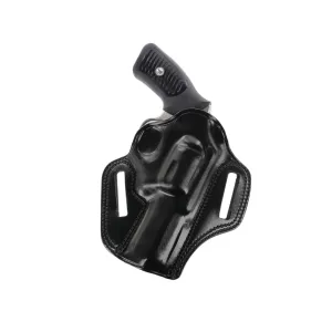 Galco Master OWB Holster Right Hand Ruger SP101 3" Leather Black