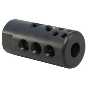 Smith Enterprise Good Iron AR-10, LR-308 Muzzle Brake 5/8"-24 Thread with Jam Nut Matte