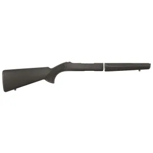 Hogue OverMolded Stock for Ruger 10/22 Takedown Standard Barrel Channel Black