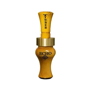 Echo Timber Duck Call Wood Bois D'Arc