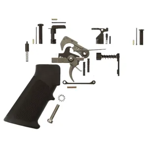 Schmid Tool Match AR-15 Lower Receiver Parts Kit Nickel PTFE
