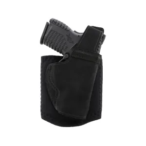 Galco Ankle Lite Ankle Holster Right Hand Ruger LCR Leather Black