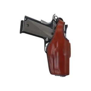 Bianchi 19L Thumbsnap OWB Holster Right Hand Glock 20, 21, S&W M&P Leather Tan