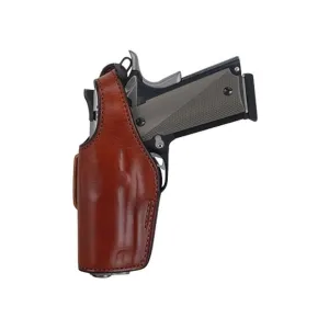 Bianchi 19L Thumbsnap OWB Holster Left Hand 1911 Government Leather Tan