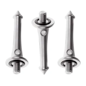 Really Right Stuff Stainless Steel Pod Foot Spike 3 Pack
