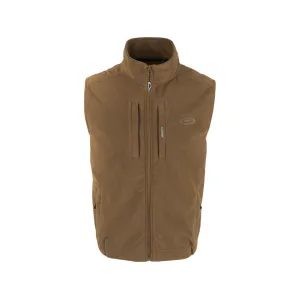 Drake Men's Windproof Layering Vest Tobacco Medium