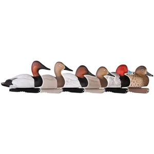GHG Foam Filled Pro-Grade Diver Combo Duck Decoy 6PK