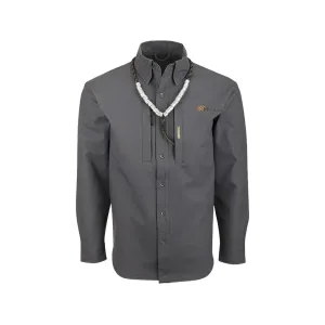 McAlister Men's Softshell Waterfowler's Long Sleeve Shirt Charcoal 3XL