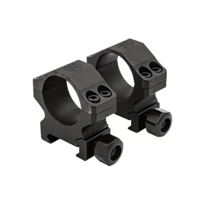 Sig Sauer ALPHA1 Hunting Picatinny 35mm Scope Rings Matte Black Extra High