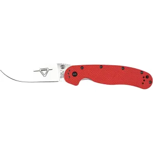 Ontario RAT 1 Pocket Knife 3.5" Drop Point CPM S35VN Stainless Blade G10 Handle Red