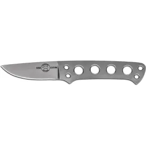 White River Knives Always There Knife (ATK) Fixed Blade Knife 2.25" Drop Point CPM S35VN Stonewashed Blade CPM S35VN Handle Stainless