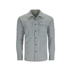 Simms Men's Guide Long Sleeve Shirt Cinder 2XL