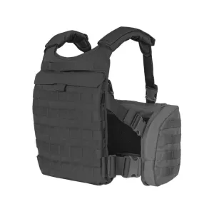 Tasmanian Tiger Trooper Back Plate Carrier Panel Black