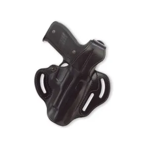 Galco COP 3 Slot OWB Holster Right Hand S&W 39, 3904, 4006, 4046, 59, 5904, 5906, 639 Leather Black