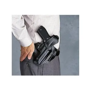 Galco COP 3 Slot OWB Holster Right Hand 1911 Government Leather Black