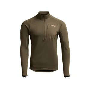 Sitka Gear Men's Core Midweight Quarter Zip Shirt Pyrite Large