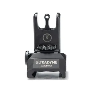 Ultradyne C2 AR-15 Front Sight Black with Folding Aperture