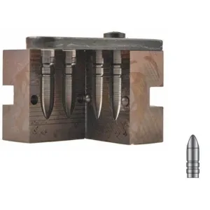 Lyman 2 Cavity Bullet Mold 311332 30 Caliber (309 Diameter) 180 Grain Pointed Tip Gas Check