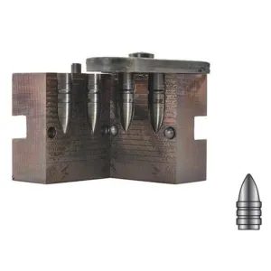 Lyman 2 Cavity Bullet Mold 311359 30 Carbine, 7.62x39mm (309-312 Diameter) 115 Grain Pointed Tip Gas Check