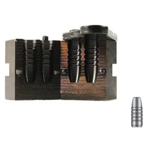 Lyman 2 Cavity Bullet Mold 375449 38-55 WCF (377-379 Diameter) 264 Grain Flat Nose Gas Check