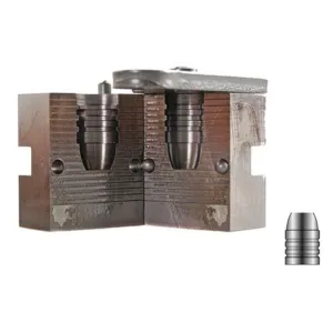 Lyman 1 Cavity Bullet Mold 548657 54 Caliber (548 Diameter) 450 Grain Plains Bullet
