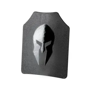 Spartan Armor Spartan Omega AR500 Steel Body Armor Stand Alone Ballistic Plate III 10"x12" Single Curve Base Coat