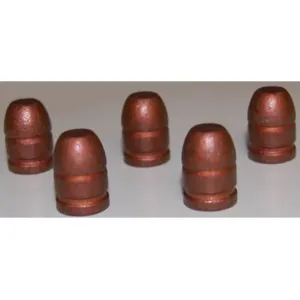 Missouri Bullet Company Cast Lead 45 Caliber (452 Diameter) Bullets 250 Grain Flat Point with Cannelure Box of 500