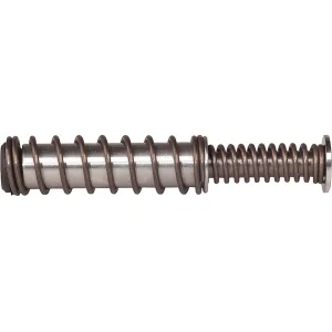 Glockstore Heavy Tungsten Recoil Spring Assembly for Glock 26, 27, 33, 39 Gen 1-3 16 lb Spring Stainless Steel Black Cap